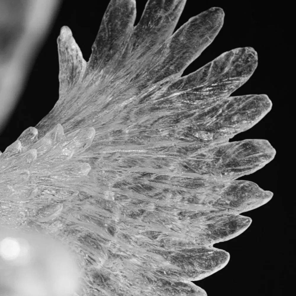 Crystal Eagle Sculpture Collector-Grade Art